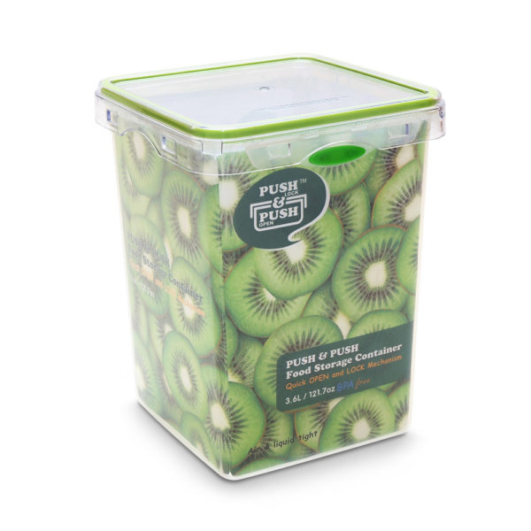 Square shape food container (3.6L)