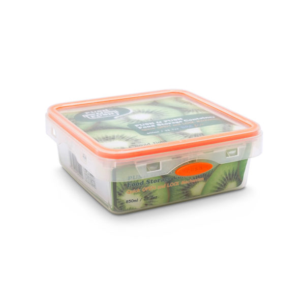 Square shape food container (850ml)