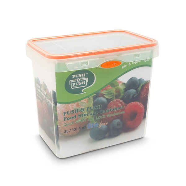 Rectangular shape food container (3.0L)