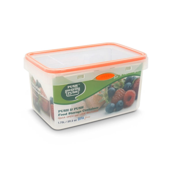 Rectangular shape food container (1.75L)