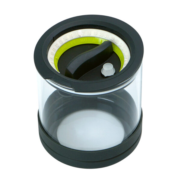 Glass Food Storage Canister with date indicator (500ml)